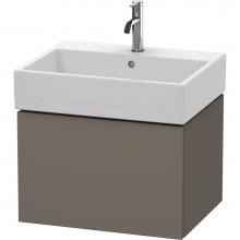 Duravit LC617509090 - Duravit L-Cube Vanity Unit Wall-Mounted  Flannel Gray Satin Matte