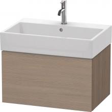 Duravit LC617603535 - L-Cube One Drawer Wall-Mount Vanity Unit Oak Terra