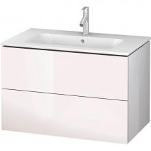 Duravit LC000902222 - L-Cube Wall-Mount Vanity Kit White