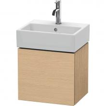 Duravit LC6245L3030 - L-Cube One Door Wall-Mount Vanity Unit Natural Oak