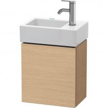 Duravit LC6293L3030 - L-Cube One Door Wall-Mount Vanity Unit Natural Oak