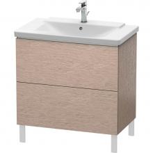 Duravit LC660101111 - Duravit L-Cube Floor Standing Vanity Unit  Oak Cashmere