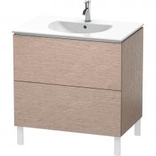 Duravit LC660601111 - Duravit L-Cube Floor Standing Vanity Unit  Oak Cashmere