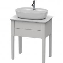 Duravit LU956003939 - Luv One Drawer Floorstanding Vanity Unit Nordic White