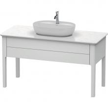 Duravit LU956103636 - Luv One Drawer Floorstanding Vanity Unit White