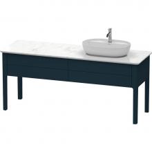 Duravit LU9563R9898 - Luv Two Drawer Floorstanding Vanity Unit Midnight Blue