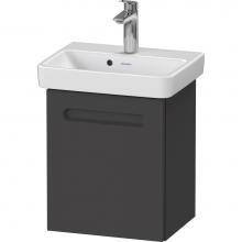 Duravit N14266R49490000 - No.1 Vanity Unit Wall-Mounted Graphite Matte