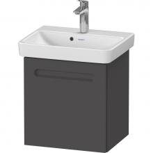 Duravit N14267L49490000 - No.1 Vanity Unit Wall-Mounted Graphite Matte