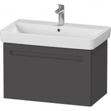 Duravit N14383049490000 - No.1 Vanity Unit Wall-Mounted Graphite Matte