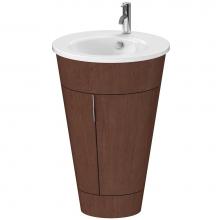 Duravit S1952001313 - Starck 1 Floorstanding Vanity Unit American Walnut