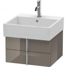 Duravit VA628408989 - Duravit Vero Air Vanity Unit Wall-Mounted  Flannel Gray High Gloss