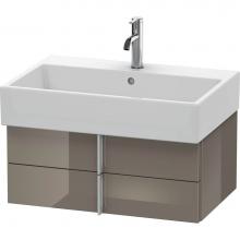 Duravit VA628608989 - Duravit Vero Air Vanity Unit Wall-Mounted  Flannel Gray High Gloss