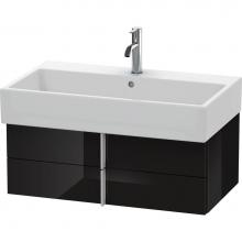 Duravit VA628704040 - Duravit Vero Air Vanity Unit Wall-Mounted  Black High Gloss