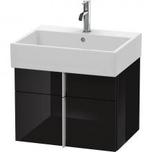 Duravit VA650504040 - Duravit Vero Air Vanity Unit Wall-Mounted  Black High Gloss