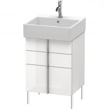 Duravit VA658402222 - Duravit Vero Air Floor Standing Vanity Unit  White High Gloss