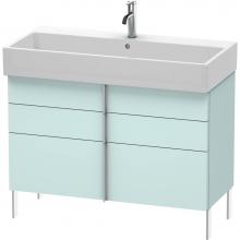 Duravit VA658800909 - Duravit Vero Air Floor Standing Vanity Unit  Light Blue Matte