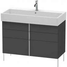 Duravit VA658804949 - Duravit Vero Air Floor Standing Vanity Unit  Graphite Matte