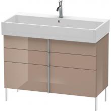 Duravit VA658808686 - Duravit Vero Air Floor Standing Vanity Unit  Cappuccino High Gloss