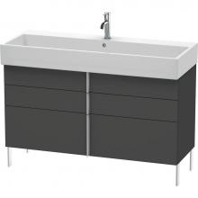 Duravit VA658904949 - Duravit Vero Air Floor Standing Vanity Unit  Graphite Matte