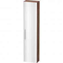 Duravit VE1125R2121 - Duravit Vero Tall Cabinet  Dark Walnut