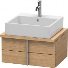 Duravit VE560505252 - Duravit Vero Vanity Unit for Console  European Oak