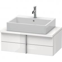 Duravit VE560702222 - Duravit Vero Two Drawer Vanity Unit For Console White