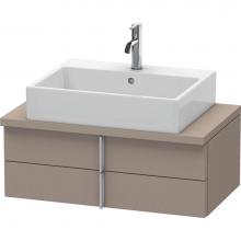 Duravit VE560704343 - Duravit Vero Two Drawer Vanity Unit For Console Basalt