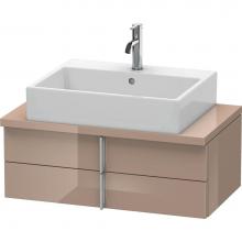 Duravit VE560708686 - Duravit Vero Two Drawer Vanity Unit For Console Cappuccino