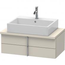 Duravit VE560709191 - Duravit Vero Two Drawer Vanity Unit For Console Taupe