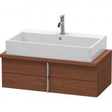 Duravit VE560801313 - Duravit Vero Two Drawer Vanity Unit For Console American Walnut