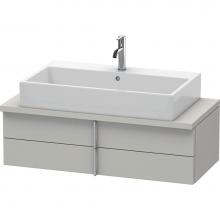 Duravit VE560900707 - Duravit Vero Two Drawer Vanity Unit For Console Concrete Gray