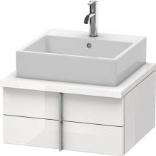 Duravit VE561502222 - Duravit Vero Two Drawer Vanity Unit For Console White
