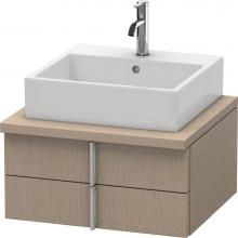 Duravit VE561507575 - Duravit Vero Two Drawer Vanity Unit For Console Linen
