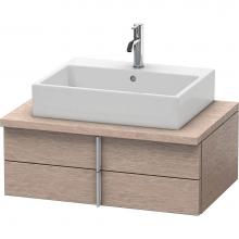 Duravit VE561701111 - Duravit Vero Two Drawer Vanity Unit For Console Cashmere Oak