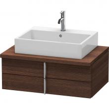 Duravit VE561705353 - Duravit Vero Two Drawer Vanity Unit For Console Chestnut Dark