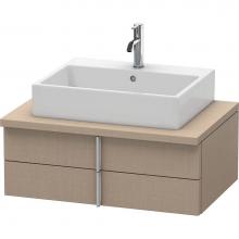 Duravit VE561707575 - Duravit Vero Two Drawer Vanity Unit For Console Linen