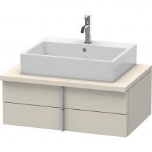 Duravit VE561709191 - Duravit Vero Two Drawer Vanity Unit For Console Taupe