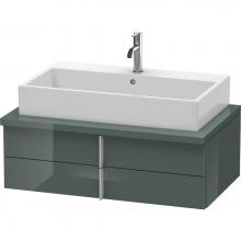 Duravit VE561803838 - Duravit Vero Two Drawer Vanity Unit For Console Dolomite Gray