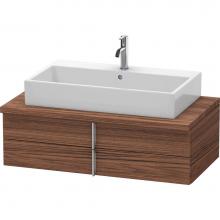 Duravit VE561902121 - Duravit Vero Two Drawer Vanity Unit For Console Walnut Dark
