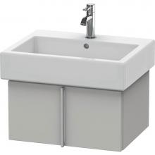 Duravit VE610400707 - Duravit Vero Vanity Unit Wall-Mounted  Concrete Gray Matte