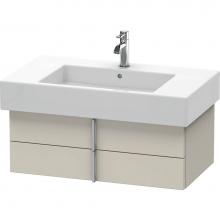 Duravit VE621309191 - Duravit Vero Vanity Unit Wall-Mounted  Taupe Matte