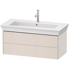 Duravit WT434203939 - White Tulip Wall-Mounted Vanity Unit Nordic White Satin Matte