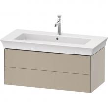 Duravit WT434206060 - White Tulip Wall-Mounted Vanity Unit Taupe Satin Matte