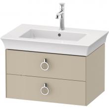 Duravit WT43510H3H3 - White Tulip Wall-Mounted Vanity Unit Taupe High Gloss