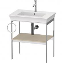 Duravit WT4543LH3H3 - White Tulip Floorstanding Metal Console Taupe High Gloss