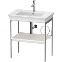 Duravit WT4543RH4H4 - White Tulip Floorstanding Metal Console Nordic White High Gloss