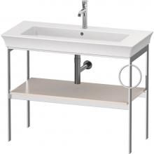 Duravit WT4544R3939 - White Tulip Floorstanding Metal Console Nordic White Satin Matte