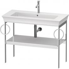 Duravit WT4547B8585 - White Tulip Floorstanding Metal Console