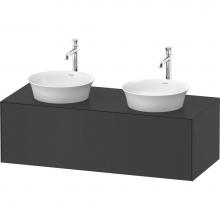 Duravit WT4978B5858 - White Tulip Wall-Mounted Vanity Unit Graphite