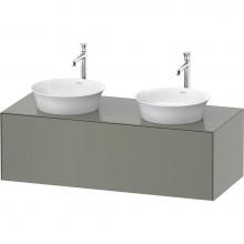 Duravit WT4978B9292 - White Tulip Wall-Mounted Vanity Unit Stone Gray